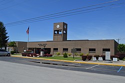 Gerichtsgebäude von Powell County in Stanton