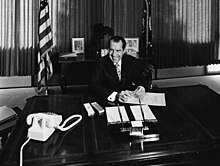 President Richard Nixon Signing the National Environmental Policy Act of 1969 (cropped).jpg