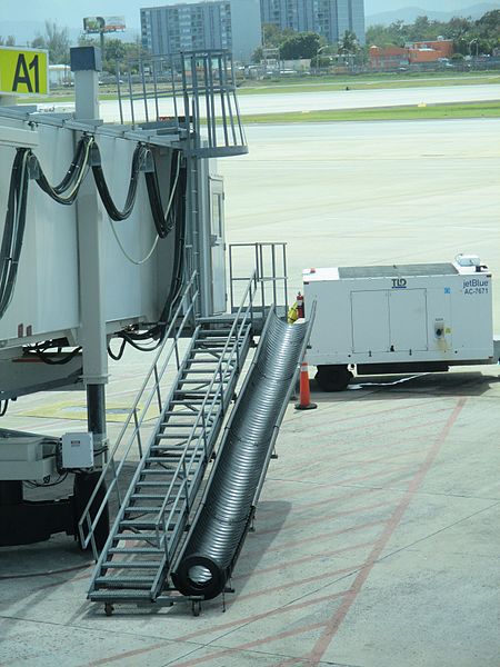 File:Puerto Rico — San Juan — Luis Muñoz Marín International Airport (gangway with slide).JPG