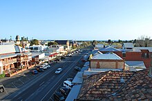 Hesse Street, the main street of Queenscliff