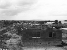 Houses being built at Coopers Plains, 1952