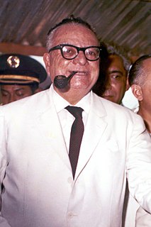 Rómulo Betancourt President of Venezuela