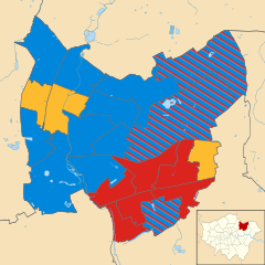 Redbridge 2002 results map