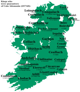 <i>Cáin Adomnáin</i> 697 prohibition against war crimes in Ireland