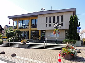 The town hall in Reichstett