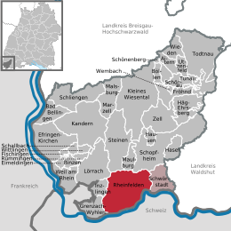 Rheinfelden - Localizazion