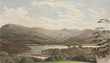 G. F. Evans: Risdon Cove from Old Government House, c. 1890 Risdon Cove from Old Government House) - Lauraine Diggins Fine Art.jpg