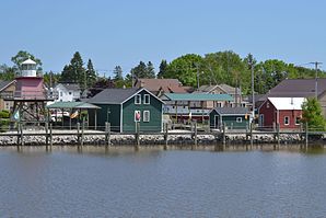 Rogers Street Historic Fishing Village and Great Lakes Coast Guard Museum;  Two Rivers, WI;  June 3, 2012.JPG