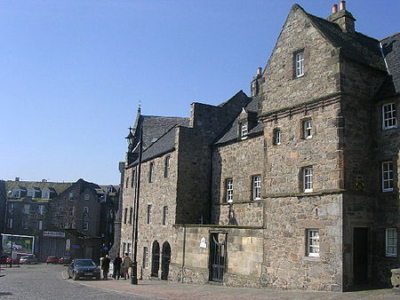 Provost Ross's house containing the museum