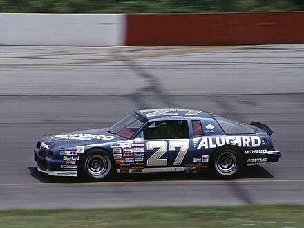 Rusty Wallace's #27 Pontiac Grand Prix at Pocono in 1986