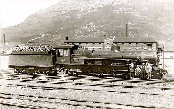 Type MP1 tender on SAR Class 15A, c. 1930