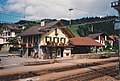 Station in 1995, train-side