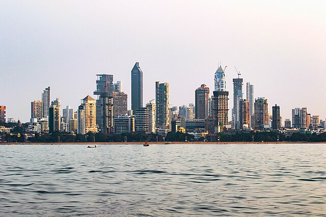 View of Southern Mumbai Skyline (Worli)