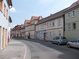 Lange Straße in Sondershausen