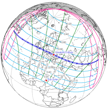 Eclissi solare dell'11 agosto 1999