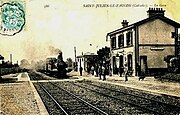 La gare vers 1905.