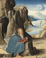 Saint Jerome Reading