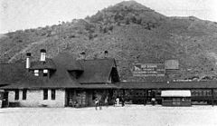 Salida Depot, 1910