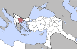 Vilayet di Salonicco - Localizzazione