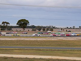 Салон автомобилей Race 1 start Rd4 2006.JPG