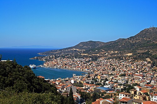 Samos (town), capital of Samos