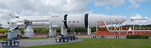 Saturn IB SA-209 on display at the Kennedy Space Center Visitor Complex Saturn IB at KSC.jpg