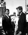 Schirra with President Kennedy
