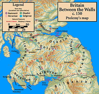 <span class="mw-page-title-main">Damnonii</span> Brittonic people of the late 2nd century