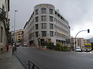 Sede de la Caja de Extremadura.