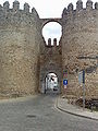 Porta de entrada nas muralhas