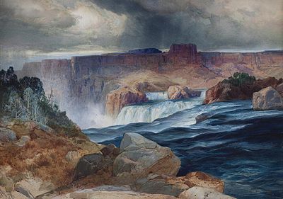 Shoshone Falls, Idaho, ca. 1875