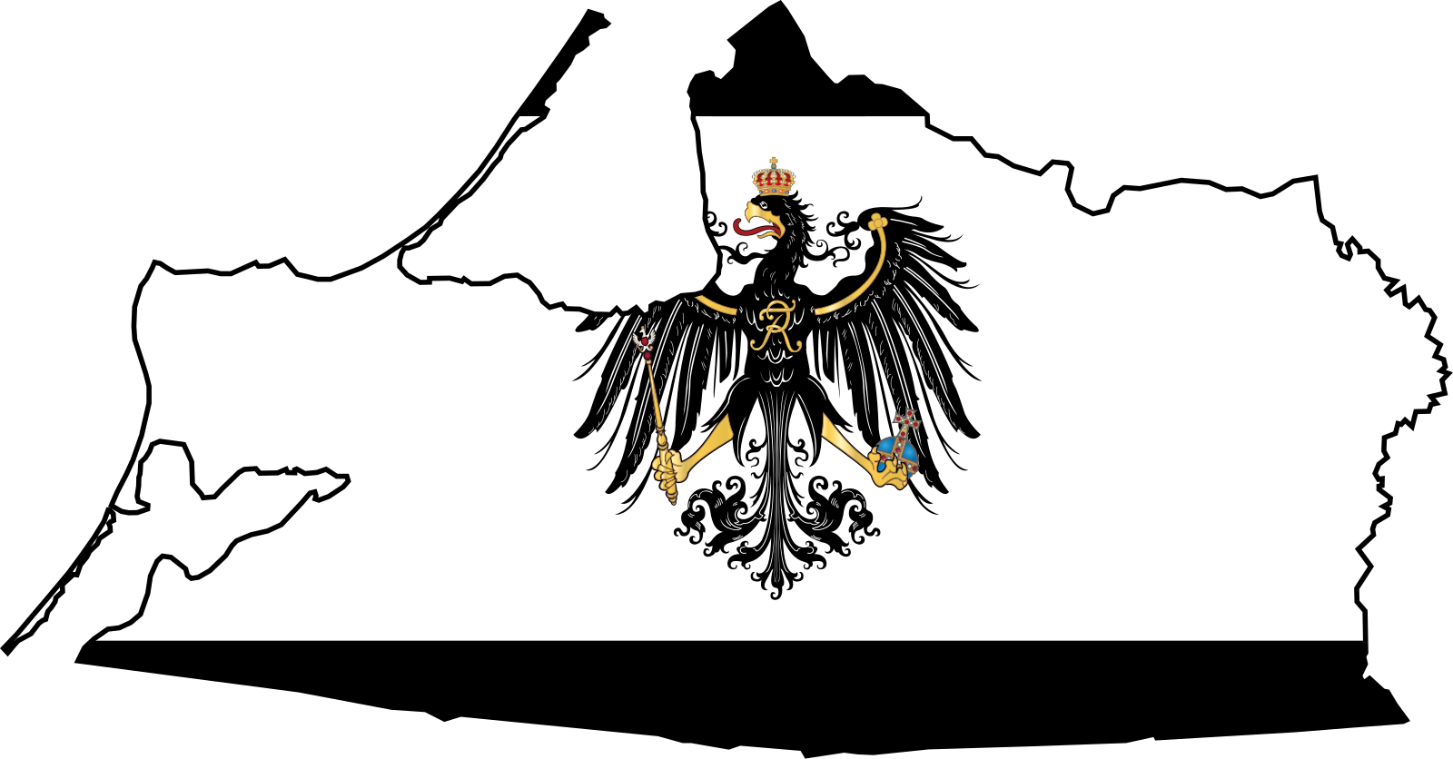 Надпись Prussia. Prussia Flag Map. Symbols of Prussia stock pictures.