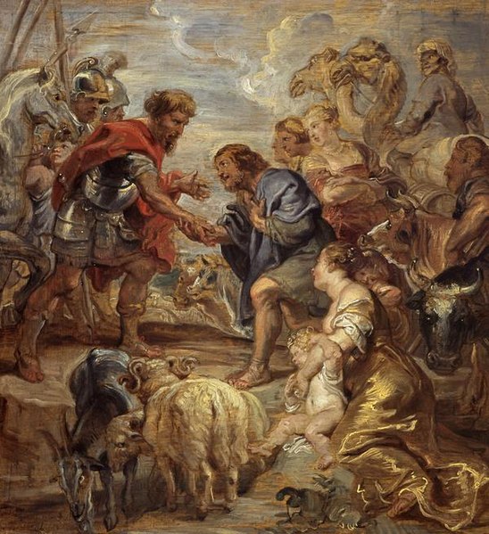 File:Sir Peter Paul Rubens - The Reconciliation of Jacob and Esau - NG 2397 - National Galleries of Scotland.jpg