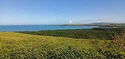 Vista desde la plataforma de vista de Siruma