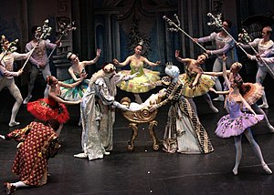 Ballett Dornröschen: Personen, Handlung, Musikalischer Aufbau
