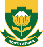 Écusson de l' Équipe d'Afrique du Sud
