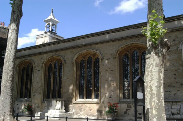 St. Peter ad Vincula, a chapel on Tower Green, is the resting place of several of the Lieutenants of the Tower.