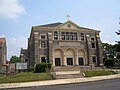 The parish located on Cedar Ave., east of the main building.