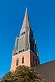 Deutsch: Turm der Hauptkirche St. Jacobi in Hamburg-Altstadt.