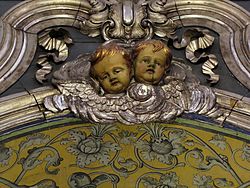 Reliefs d'anges de la décoration baroque