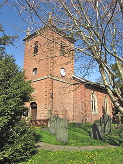 St Llwchaiarns Church, Llanllwchaiarn Church in Powys, Wales