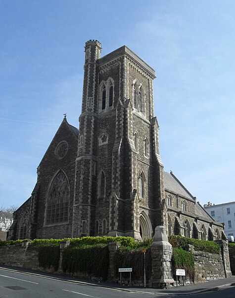 The church from the southwest