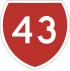 State Highway 43 shield}}