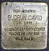 Stolperstein Eilenau 15 (Gudrun David) in Hamburg-Hohenfelde.JPG