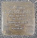 Stolperstein für Levruvre Lasch (Merkerhofstraße 7)