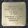 Stolperstein Steifensandstr 6 (Charl) Irma Goldstein.jpg