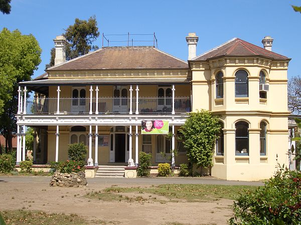 Brundah, a Victorian style house on the former Leigh College Campus