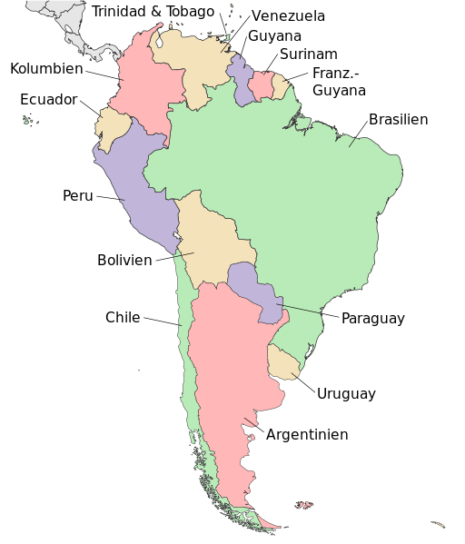 Südamerika Wikipedia
