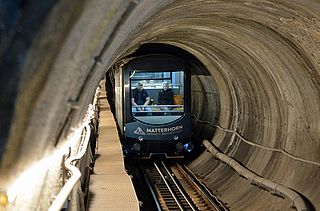 <span class="mw-page-title-main">Zermatt–Sunnegga Funicular</span> Underground funicular at Zermatt, Switzerland