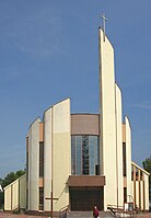 Kościół w Svidniku - bardziej współczesna architektura